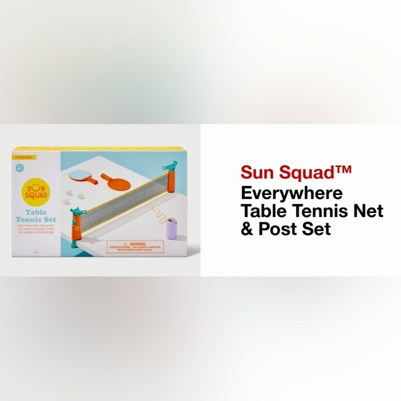 NWT  table tennis & post set 7 pieces - Picture 4 of 6